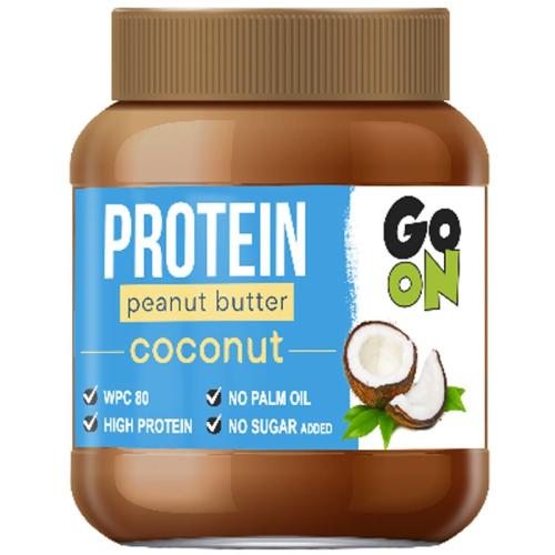 Go On Protein Peanut Butter Coconut Απαλό Φυστικοβούτυρο Πρωτεΐνης με Γεύση Καρύδα 350g